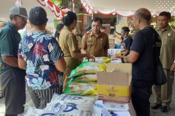 Badan Pangan Nasional (Bapanas), bersama Dinas Pertanian dan Ketahanan Pangan Provinsi Bali, dan Pemkab Gianyar menggelar Gerakan Pangan Murah (GPM).